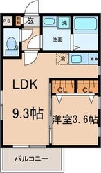 MOVE生駒WESTの物件間取画像